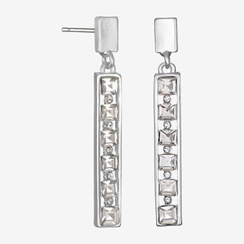 Bijoux Bar Rectangular Drop Earrings