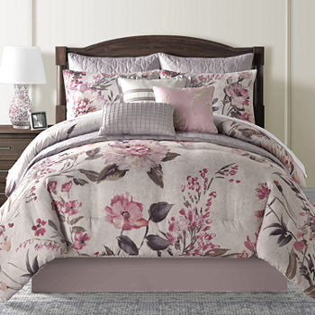 Eden & Oak Jasmine 10-pc. Floral Comforter Set