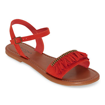 Arizona Womens Gle Adjustable Strap Flat Sandals