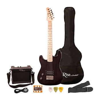 Rise by Sawtooth Left-Handed Full-Size Beginner's Electric Guitar Kit