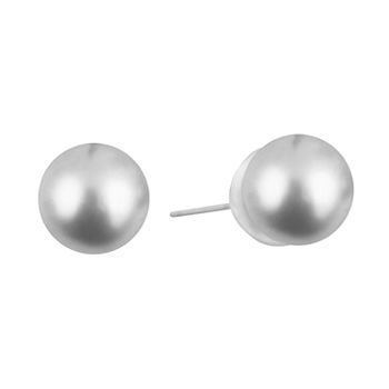 Monet Jewelry Simulated Pearl 10mm Ball Stud Earrings