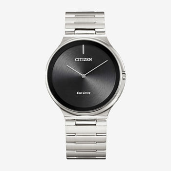 Citizen Stiletto Unisex Adult Silver Tone Stainless Steel Bracelet Watch Ar3110-52e