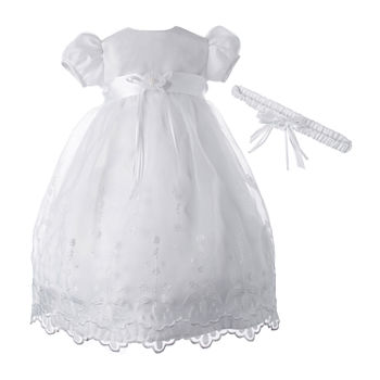 Keepsake Baby Girls 2-pc. Short Sleeve Cap Sleeve A-Line Dress
