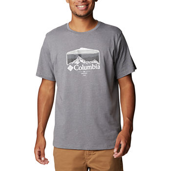 Columbia Thistletown Hills Mens Crew Neck Short Sleeve Graphic T-Shirt