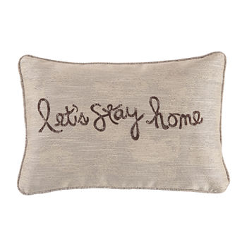 Signature Design by Ashley Lets Stay Home Rectangular Throw Pillow