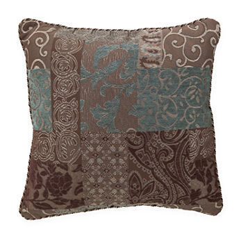 Croscill Classics® Catalina Brown Square Decorative Pillow