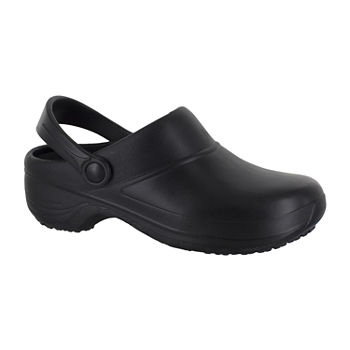 Easy Works By Easy Street Womens Time Clogs