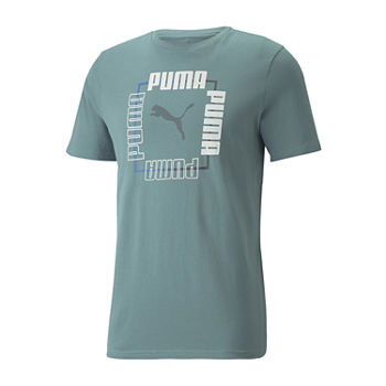 Puma Graphic Tee Mens Crew Neck Short Sleeve T-Shirt