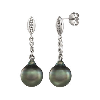 Pearl Earrings | White & Black, Freshwater Pearls | JCPenney