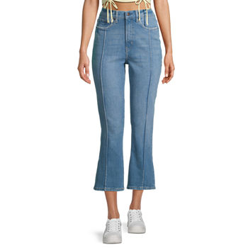 Arizona - Juniors Womens High Rise Slim Fit Flare Jean