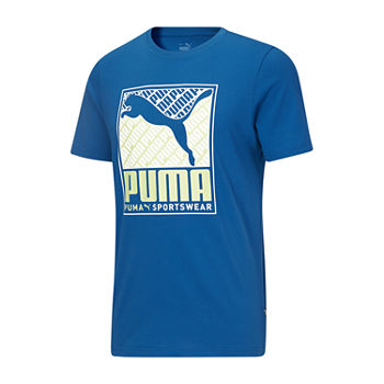 Puma Mens Crew Neck Short Sleeve T-Shirt