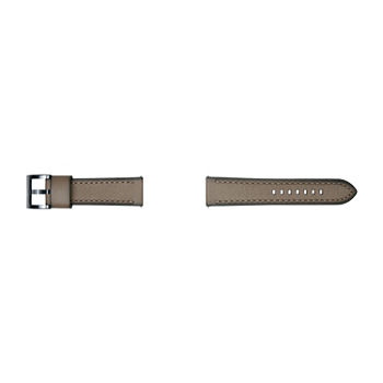 Samsung Galaxy 46mm Compatible Mens Brown Leather Watch Band Gp-R765breeaaa
