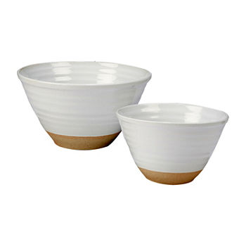 Certified International Artisan 2-pc. Ceramic Serving Bowl