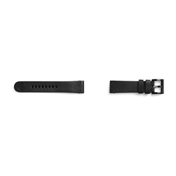 Samsung Galaxy 46mm Compatible Mens Black Leather Watch Band Gp-R765breeiaa