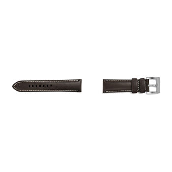 Samsung Galaxy 46 Mm Compatible Mens Brown Leather Watch Band Gp-R770breebad