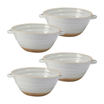Certified International Artisan 4-pc. Ceramic Soup Bowl