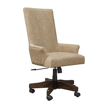 Signature Design by Ashley® Baldridge Upholstered Swivel Desk Chair