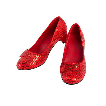 Red Sequin Pumps 2-Pc. Little & Big Girls Costume Footwear