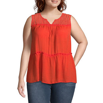 CLEARANCE Plus Size Tops for Women - JCPenney