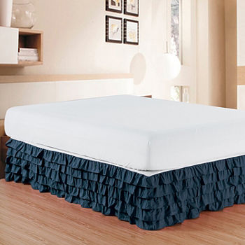Bed Skirts Dust Ruffles Queen King Size Bedskirt From 22 49