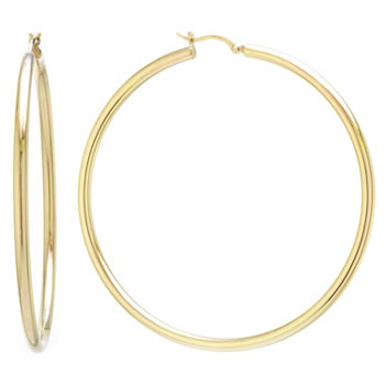 14k Gold Hoop Earrings Fine For Jewelry Watches Jcpenney Metal Karat 1
