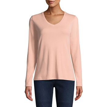 womens blouses and tops at j c penneys