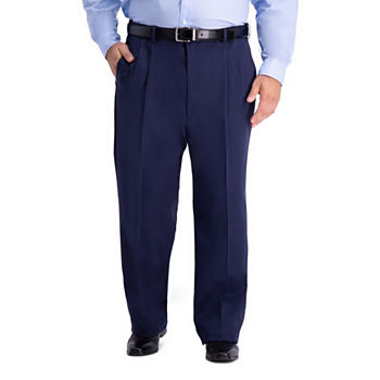 Haggar® Work to Weekend Big and Tall Classic Fit Pleated Pant