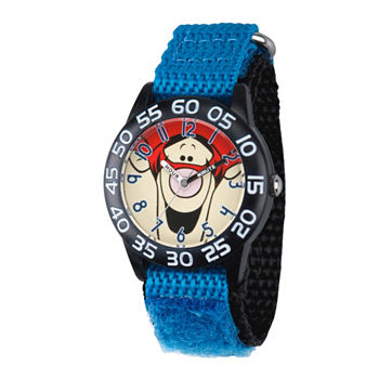 Disney Tigger Winnie The Pooh Boys Blue Strap Watch Wds000615