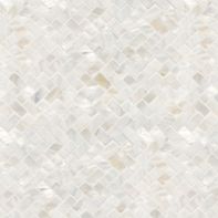 Belle Coquille herringbone mosaic