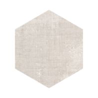 solid hexagon in ivory