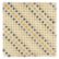 Tiempo Signac 4.625" x 4.625" field tile in Caramelo, Charcoal, and Latte