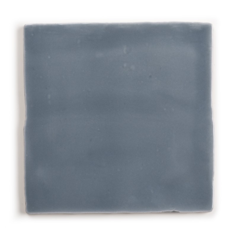 5" x 5" square in azul gloss