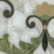 rococo loco mosaic in calacatta tia, montevideo, chartreuse, and renaissance bronze