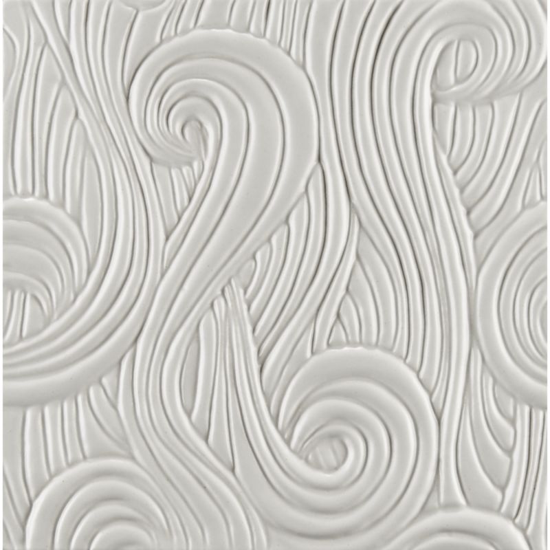 9" x 9" dragon swirl field in cotton matte