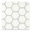 Savoy Classic 4" Hex with Bronzed in Sun grout