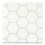 Savoy Classic 4" Hex with Fawn Over You grout
