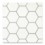 Savoy Classic 4" Hex with On the Rocks grout