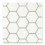 Savoy Classic 4" Hex with Stargazer grout
