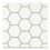 Savoy Classic 4" Hex with Stargazer grout