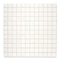 1”x1” mosaic in gloss white