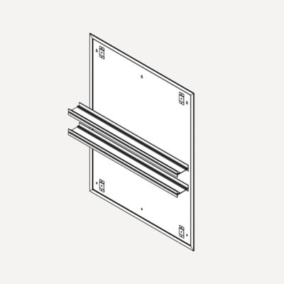 Mirror Ganging Kit Bathroom Accessories PMGKIT3630
