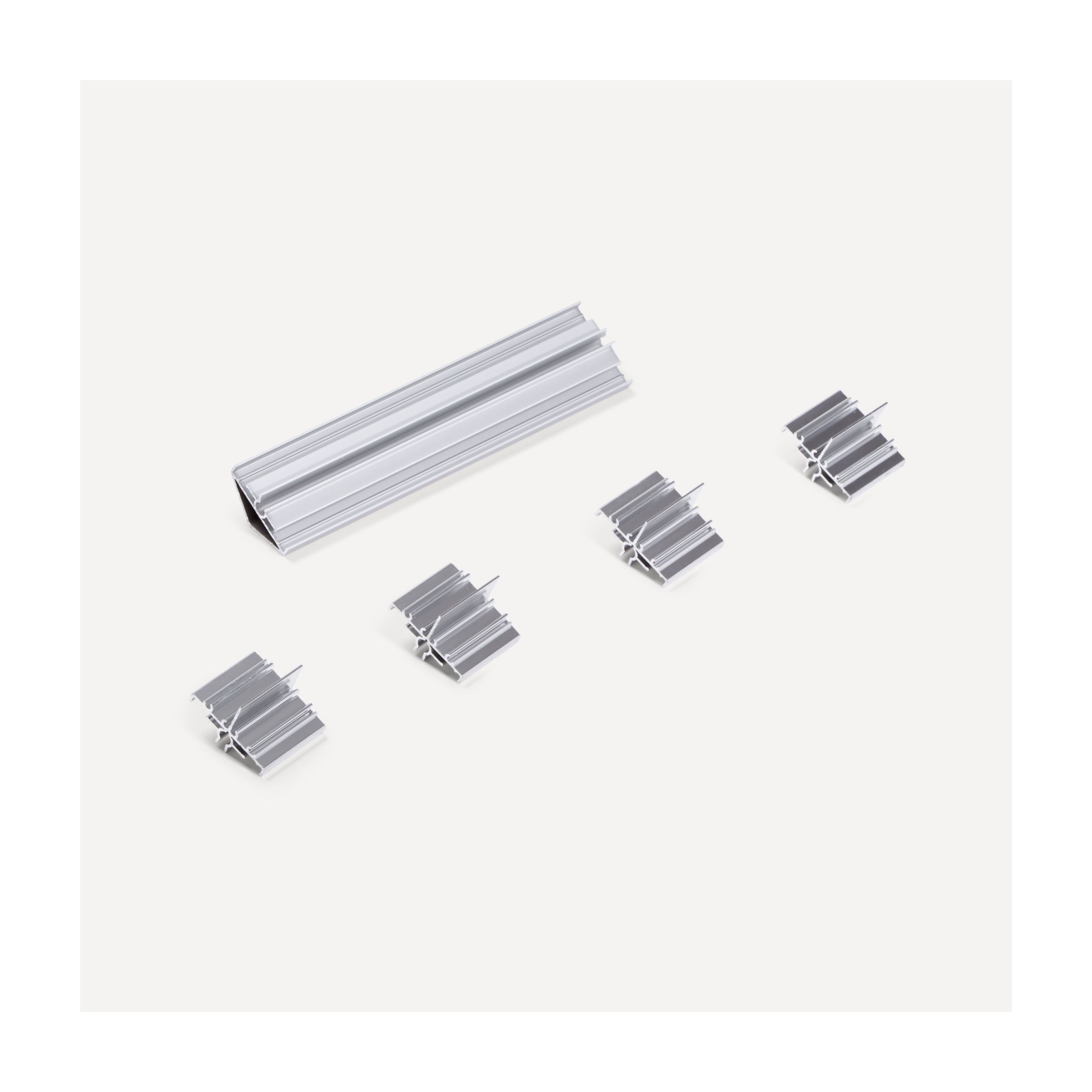 Vanity Ganging Kit, 7-1/2" H, For Profiles and Cartesian Bathroom Accessories — For Profiles & Cartesian