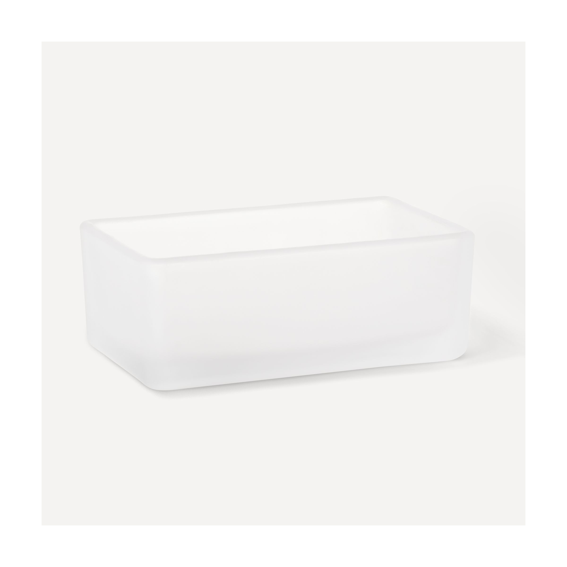 Glass Bins Bathroom Accessories — Medium