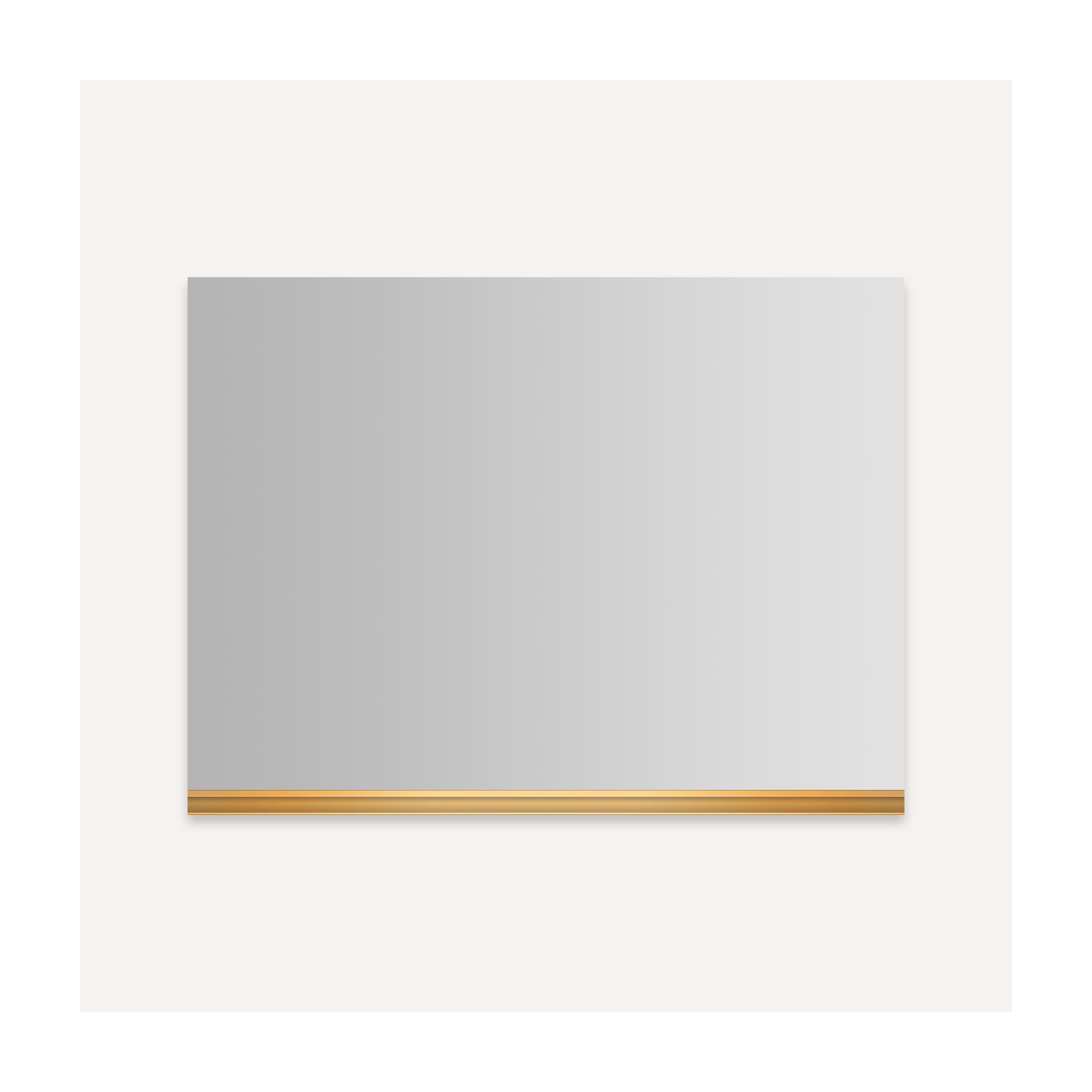 Uplift Tech Handle, 36" x 1" x 1-3/4", Matte Gold Bathroom Accessories — 36 Wide