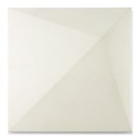 12" x 12" 3D Arrow in white