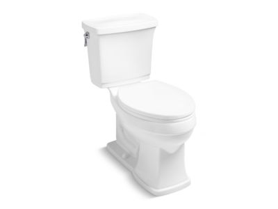 Two-Piece High-Performance Toilet, Less Seat
