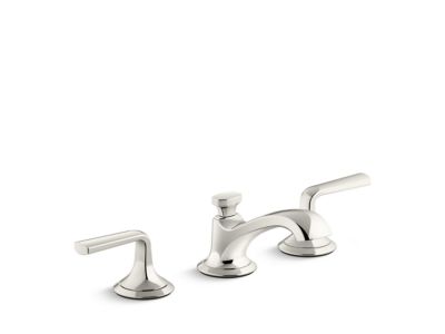 Sink Faucet, Low Spout, Lever Handles