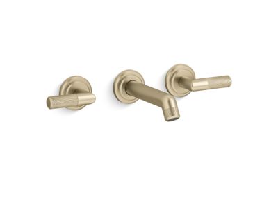 Wall-Mount Sink Faucet, Lever Handles