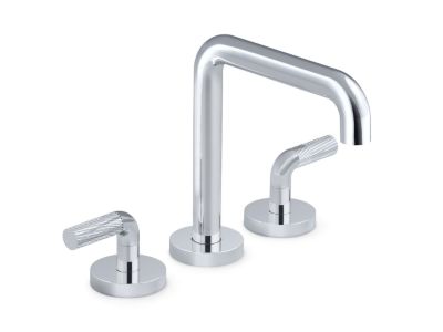 Deck-Mount Bath Faucet, Armory handles