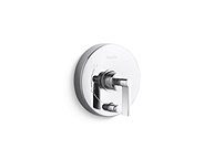 Single Control Trim with Diverter, Lever Handle